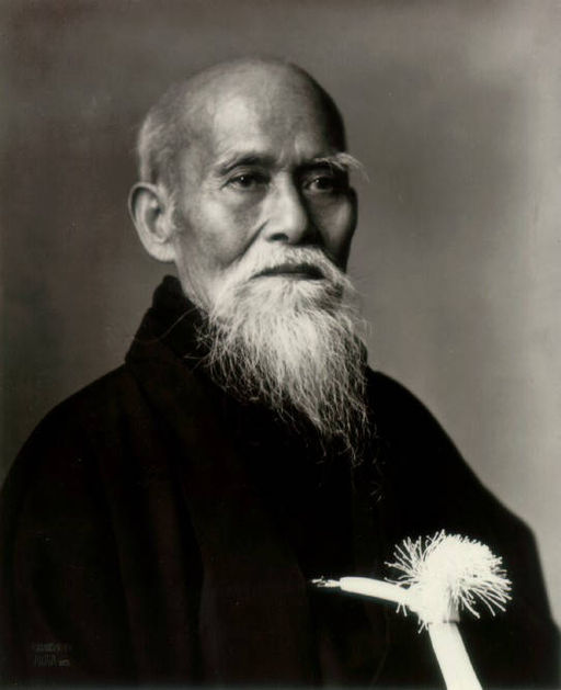 O sensei Morihei Ueshiba